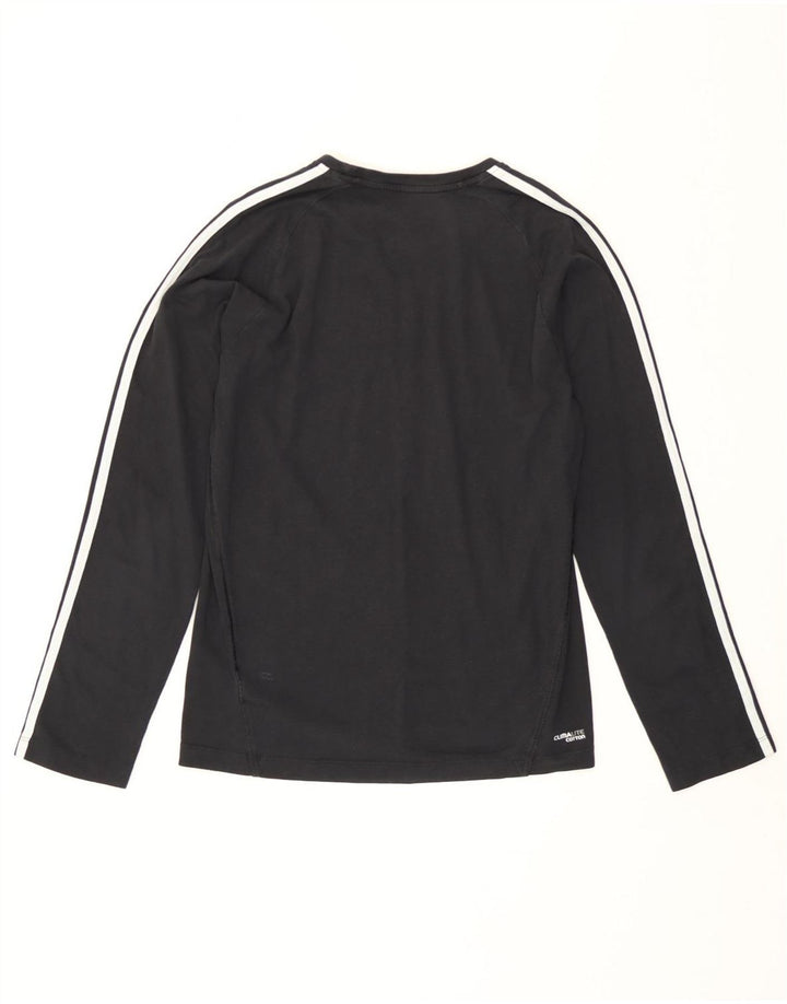 Adidas Clima 365 Top cu mânecă lungă pentru bărbați, bumbac negru mic