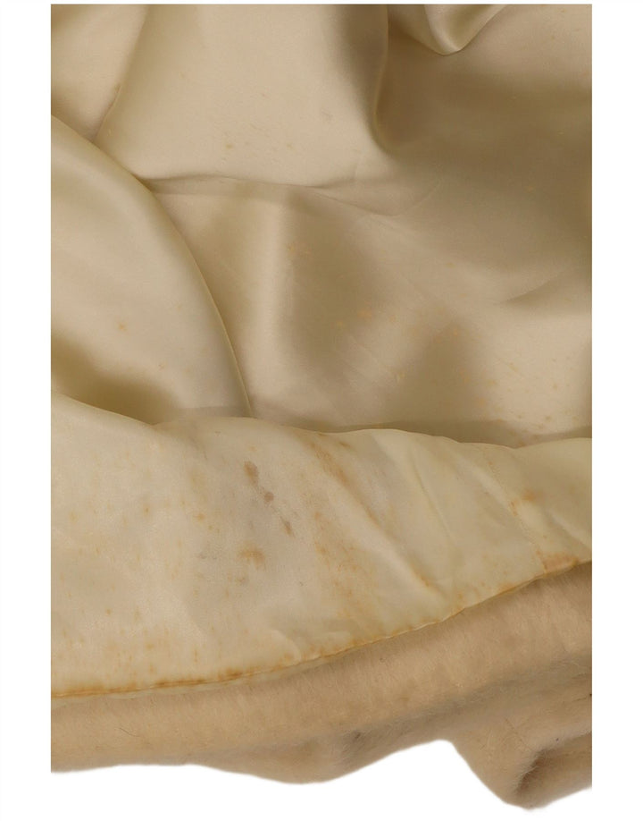 Palton dublu pentru femei Max Mara UK 10 Small Off White Classic