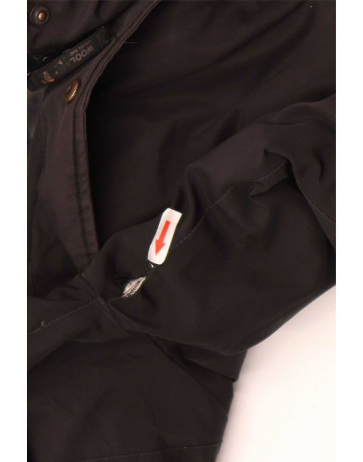 Jachetă parka cu glugă Woolrich pentru femei UK 12 Medium Black