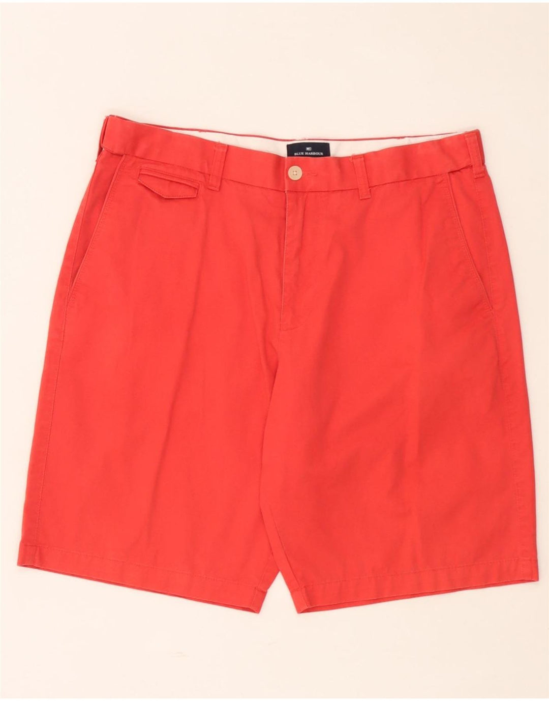 Pantaloni scurți chino pentru bărbați Marks & Spencer W36 mare bumbac portocaliu