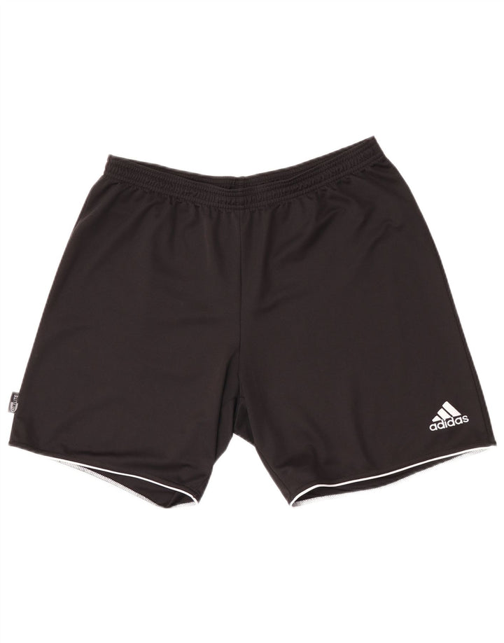 Pantaloni scurți sport pentru bărbați Adidas Climalite, mari, negru, poliester