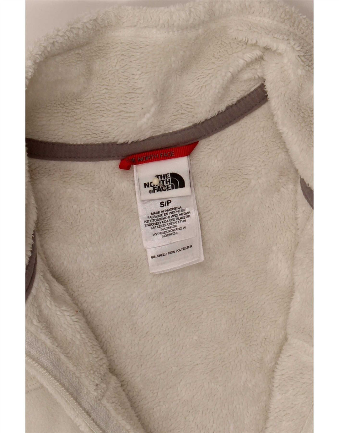 Jachetă polară pentru femei The North Face UK 10 Small White Poliester