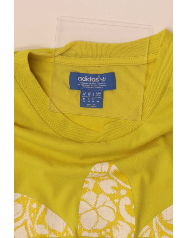 Tricou grafic pentru bărbați Adidas Top Mediu Galben
