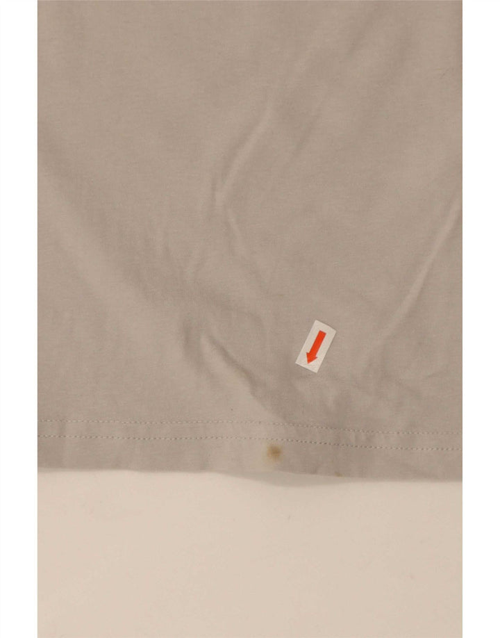 Tricou grafic pentru bărbați Puma Top, bumbac, gri mediu