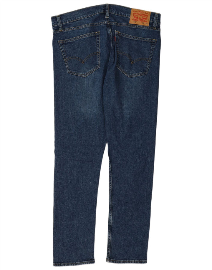 Blugi Levi's 511 Slim pentru bărbați W36 L32 Bumbac albastru