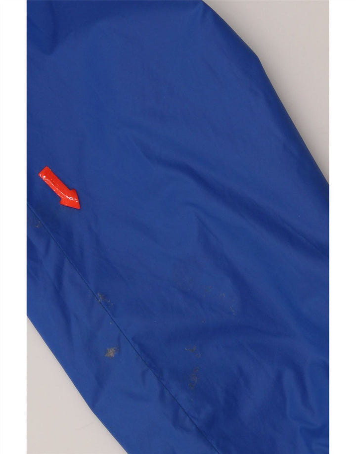 Jachetă de ploaie cu glugă Carhartt pentru femei UK 14 Medium Blue Colorblock Nylon