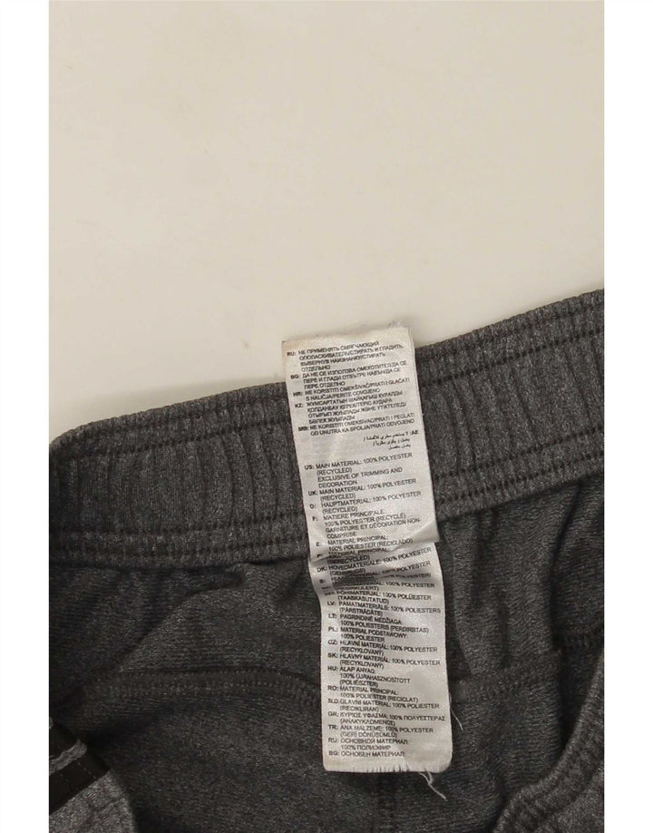 Pantaloni de trening Adidas pentru femei Joggeri UK 8 Poliester gri mic