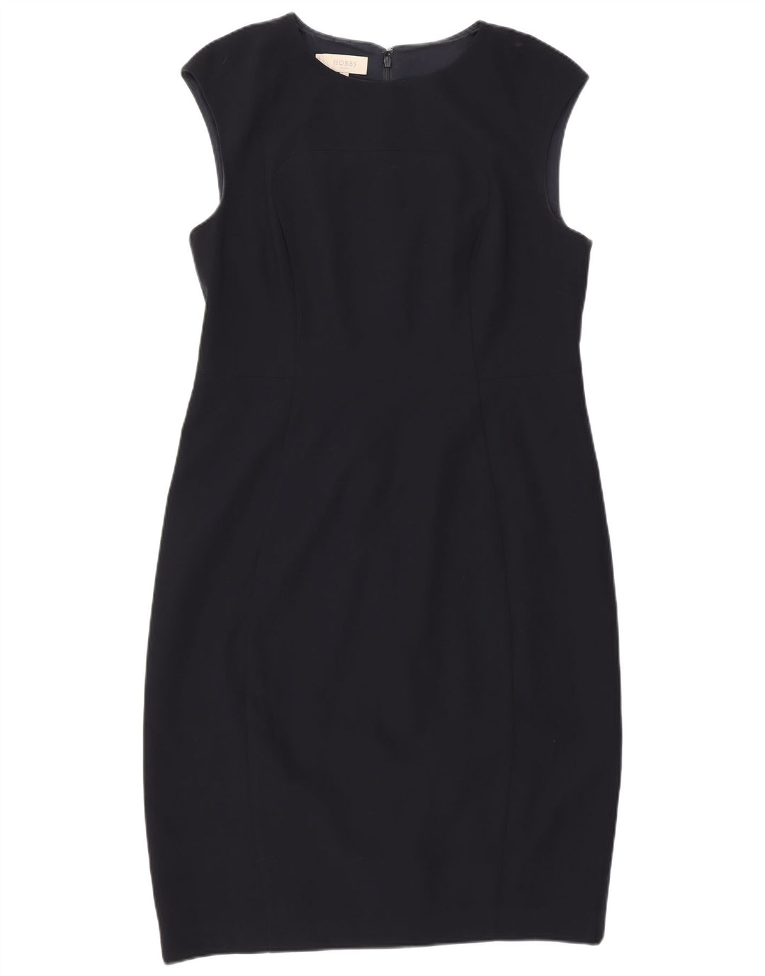Rochie hobbs pentru femei fără mâneci, UK 14, mare, albastru, poliester