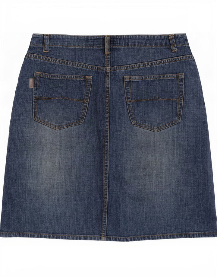 Fusta Mini Denim Esprit Femei EU 36 Small W26 Bumbac Albastru