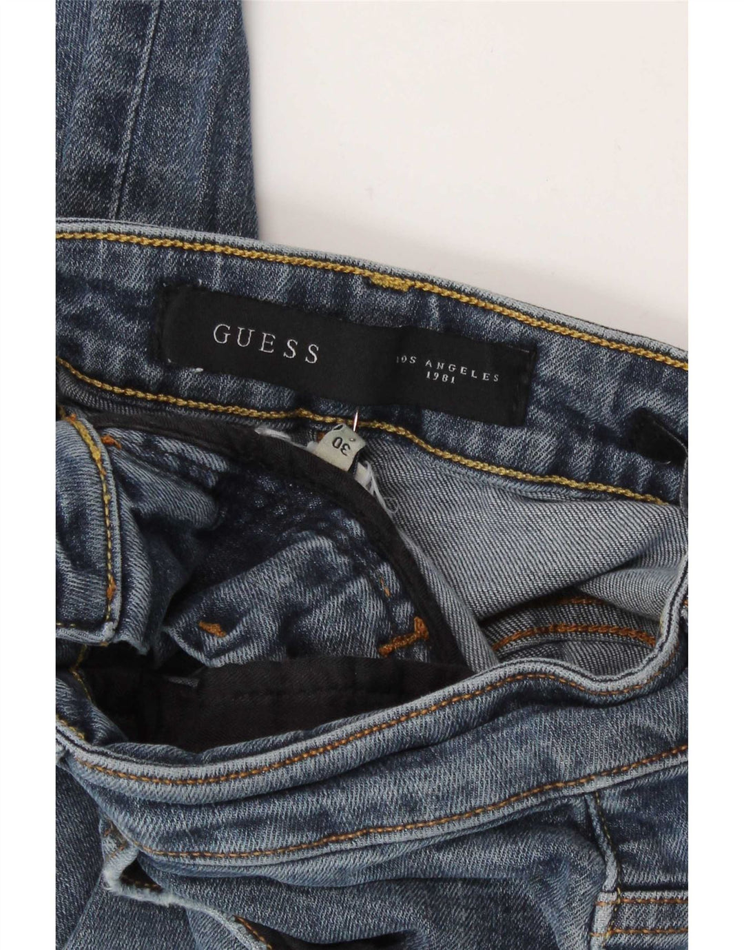 Blugi skinny pentru bărbați Guess W30 L30 albastru