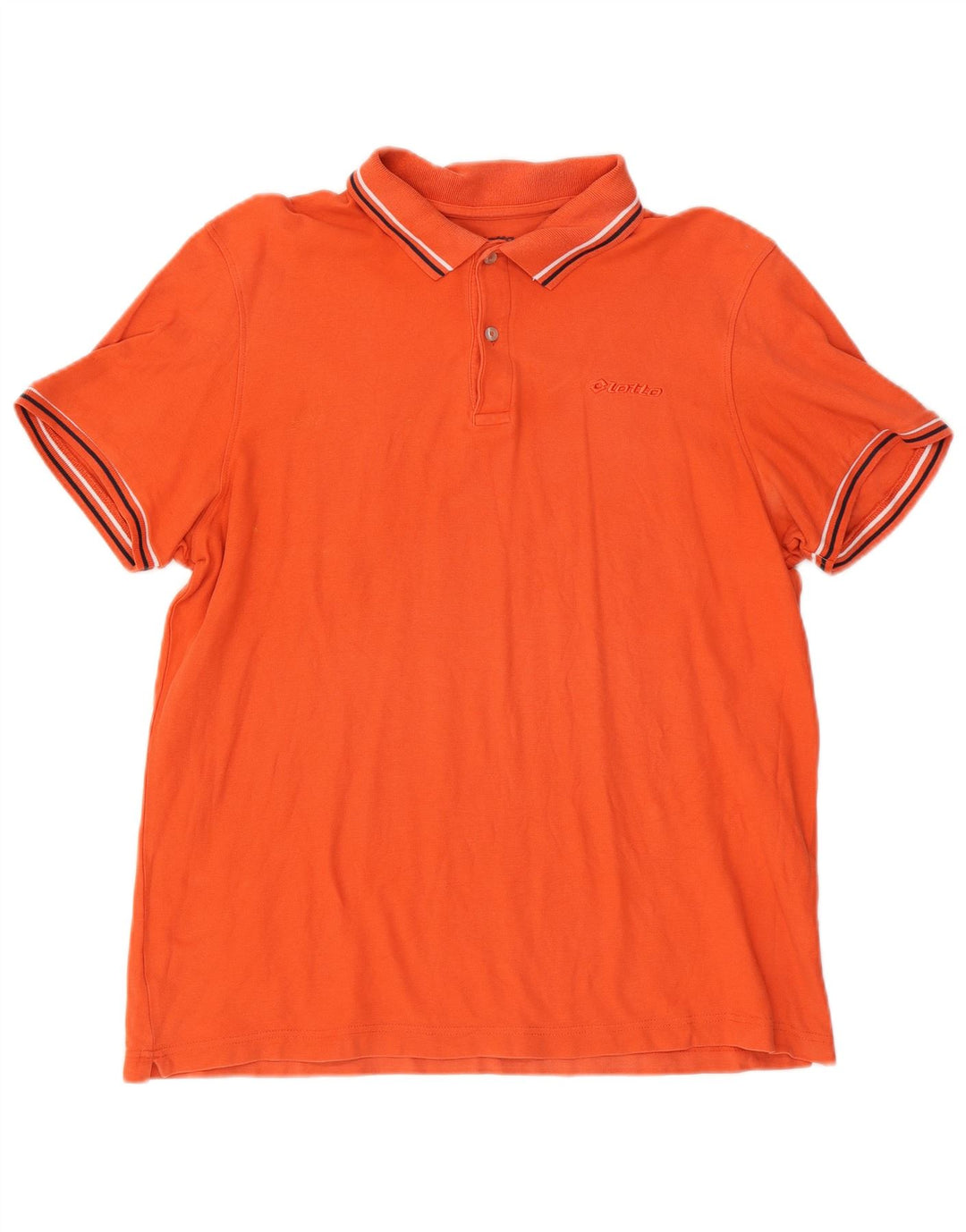 Tricou polo pentru bărbați Lotto XL portocaliu