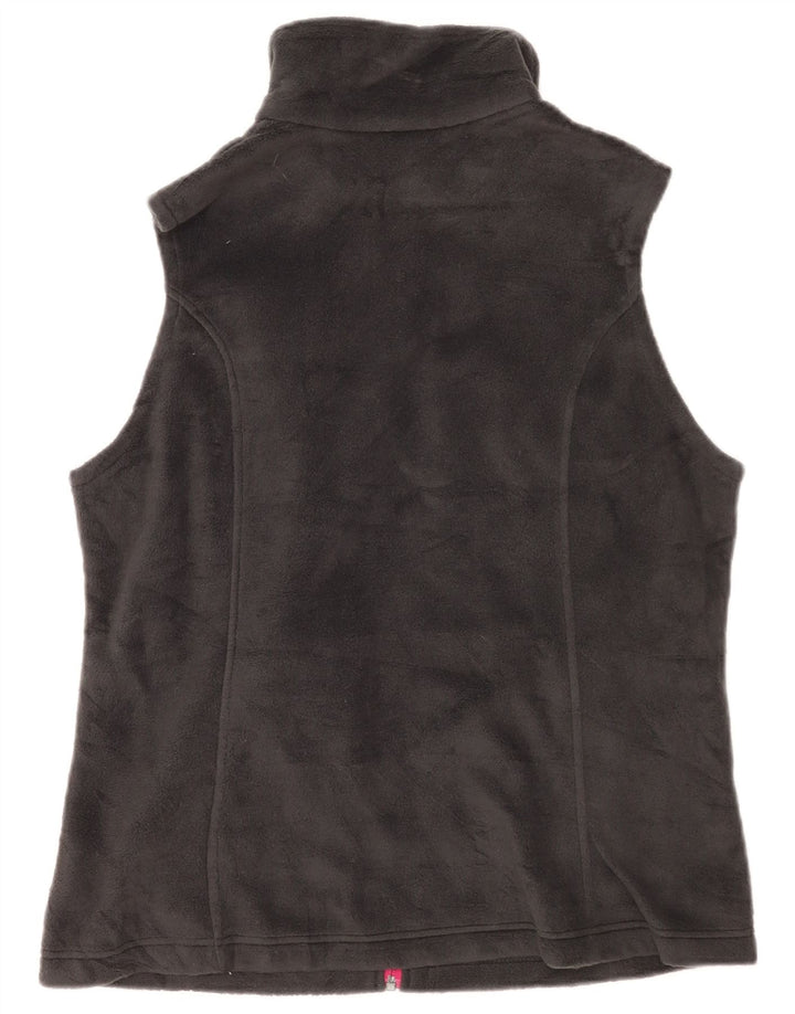Columbia pentru femei Fleece Gilet UK 16 Large Gri Poliester