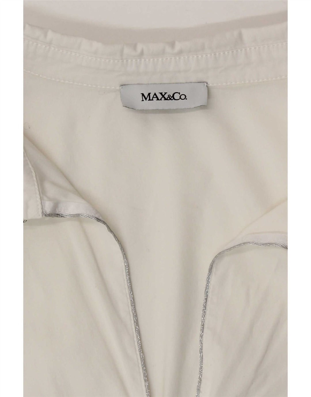 Cămașă pulover pentru femei Max & Co. UK 12 Medium White