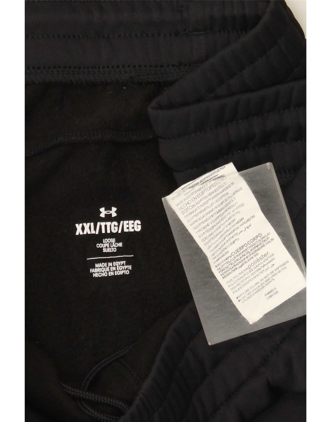 Pantaloni de trening Under Armour pentru bărbați loose fit 2XL poliester negru