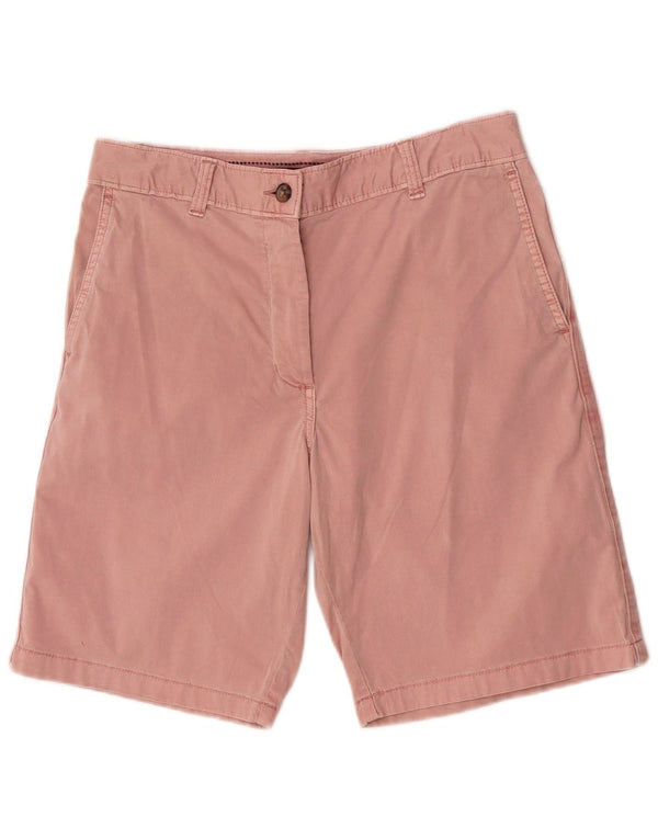 Pantaloni scurti chino pentru femei Marks & Spencer UK 10 Small W28 Pink Bumbac