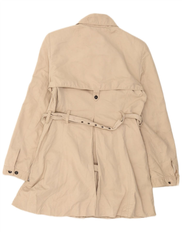 Trenci pentru femei Zara UK 12 Medium Bej Poliester
