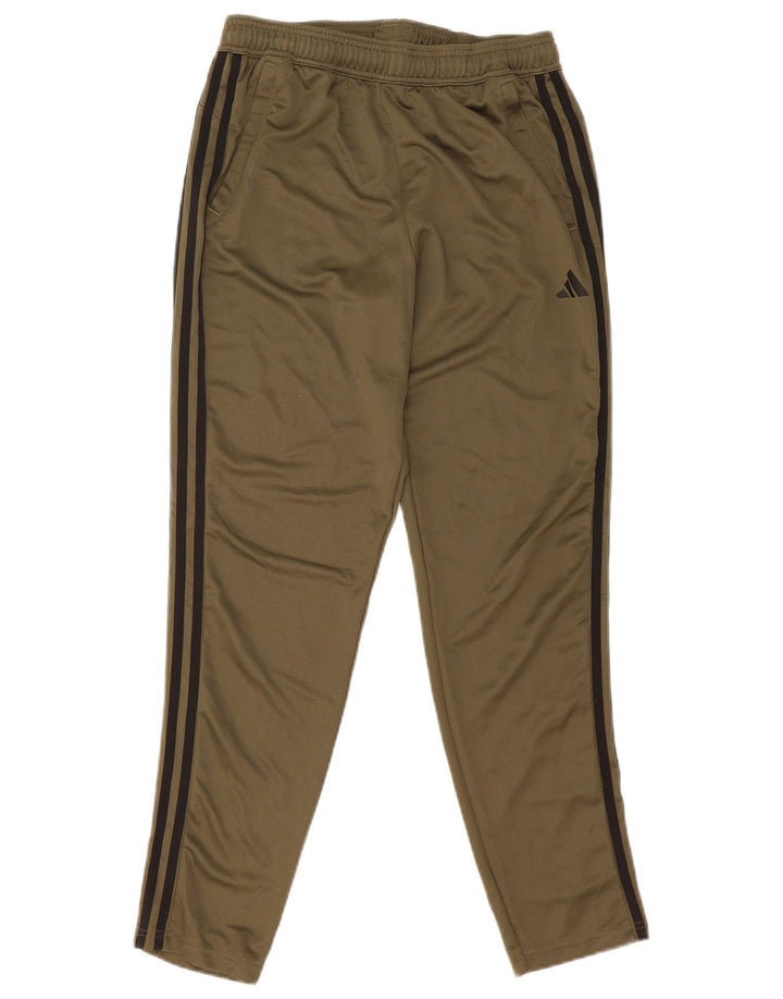 Pantaloni de trening Adidas Aeroready pentru bărbați, poliester mediu kaki