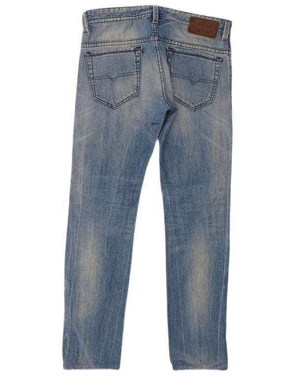 Jeans skinny pentru bărbați Diesel Thavar Slim W31 L32 Bumbac albastru