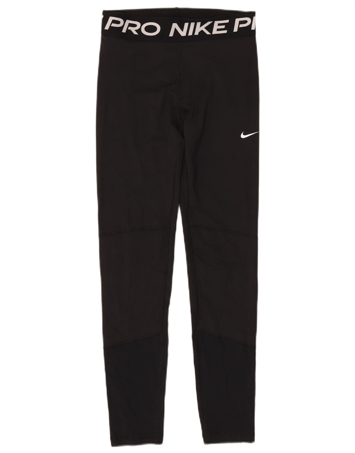 Leggings NIKE Fete Dri Fit Graphic 13-14 ani XL Poliester negru