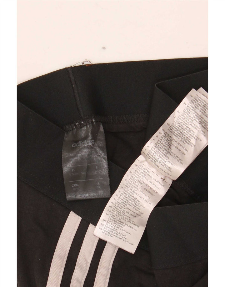 Leggings pentru femei Adidas UK 8 Small Black Bumbac