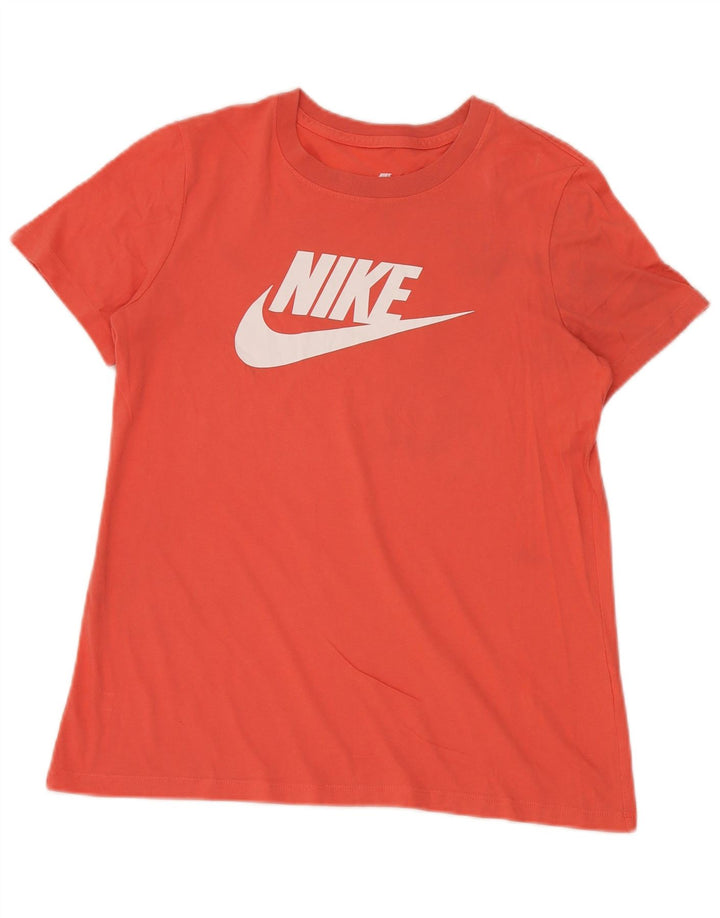Tricou grafic Nike pentru femei Top UK 14 portocaliu mediu