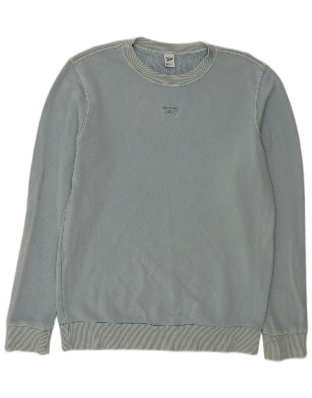 Pulover Reebok pentru femei, UK 14, bumbac albastru mediu