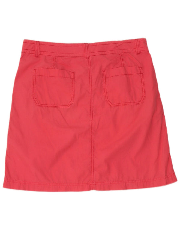 Fusta cargo pentru femei Marks & Spencer UK 12 Medium W32 Bumbac roz