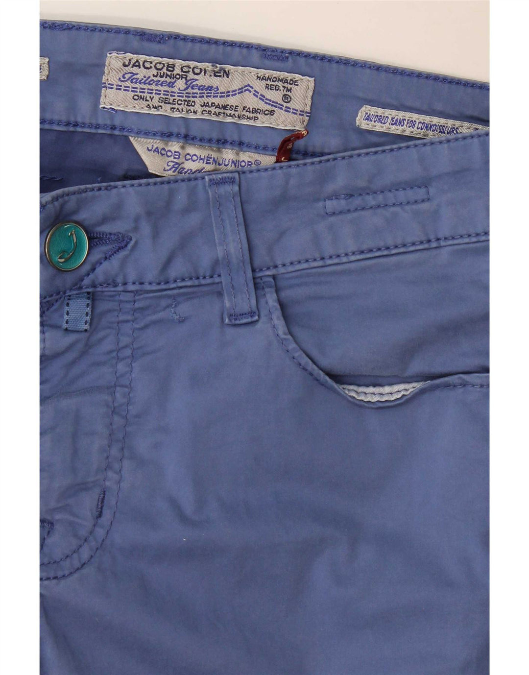 Jacob Cohen Pantaloni slim casual pentru femei W30 L31 albastru