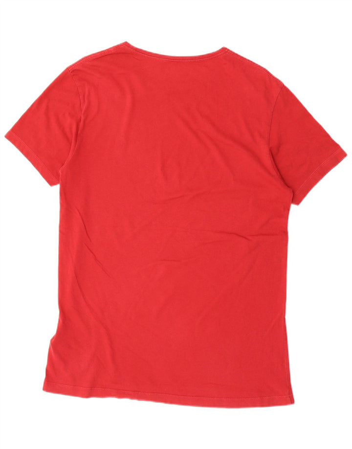 Tricou Timberland Slim Fit Top Bumbac Roșu Mediu