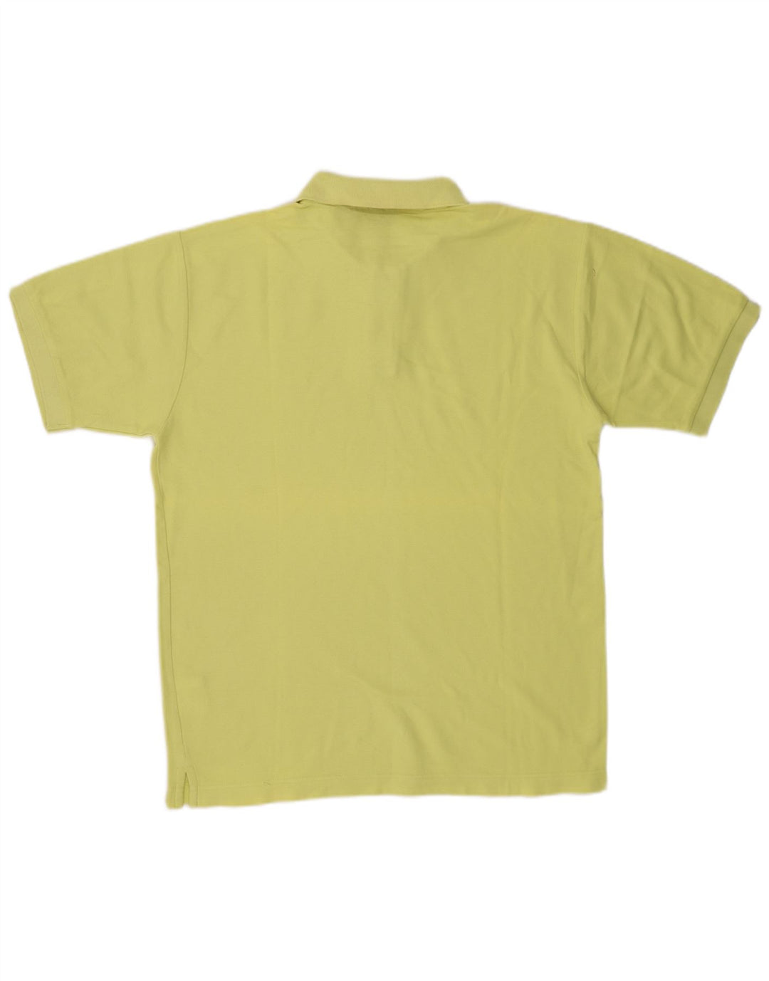 Tricou polo Fila pentru bărbați, bumbac galben mare