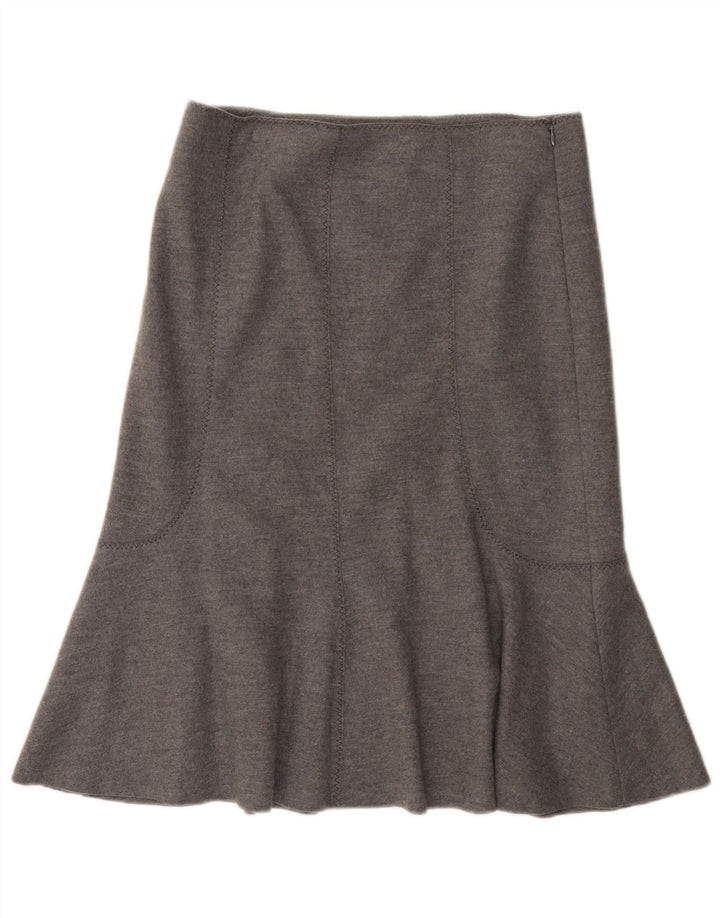 Fustă trompetă pentru femei Luisa Spagnoli IT 44 Medium W30 Lână gri