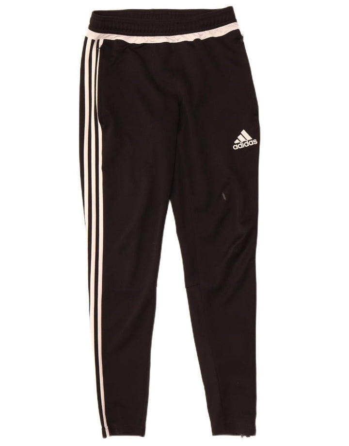 Pantaloni de trening Adidas Climacool pentru bărbați, negru, poliester color bloc