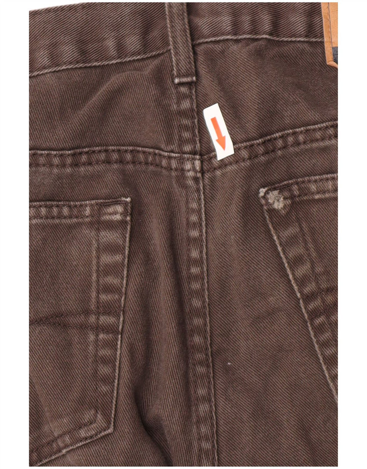 Blugi drepți pentru bărbați Marks & Spencer Blue Harbour W36 L31 bumbac maro