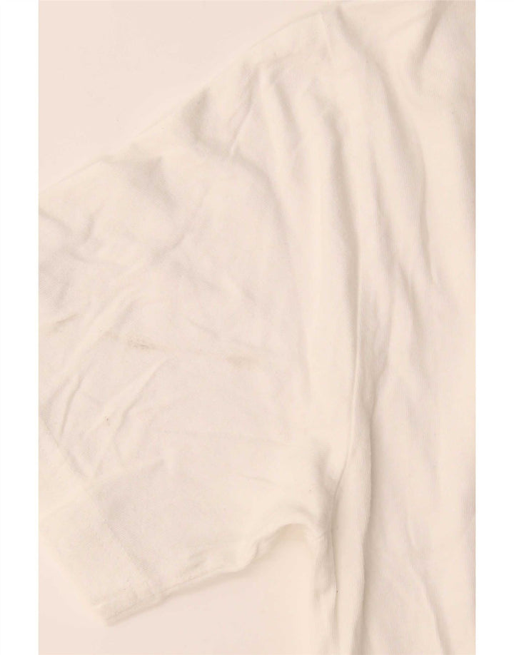Tricou Bărbați Champion Top Medium Alb Bumbac