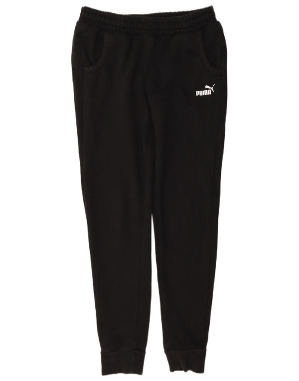 Pantaloni de trening Puma pentru femei Joggeri UK 10 Bumbac negru mic
