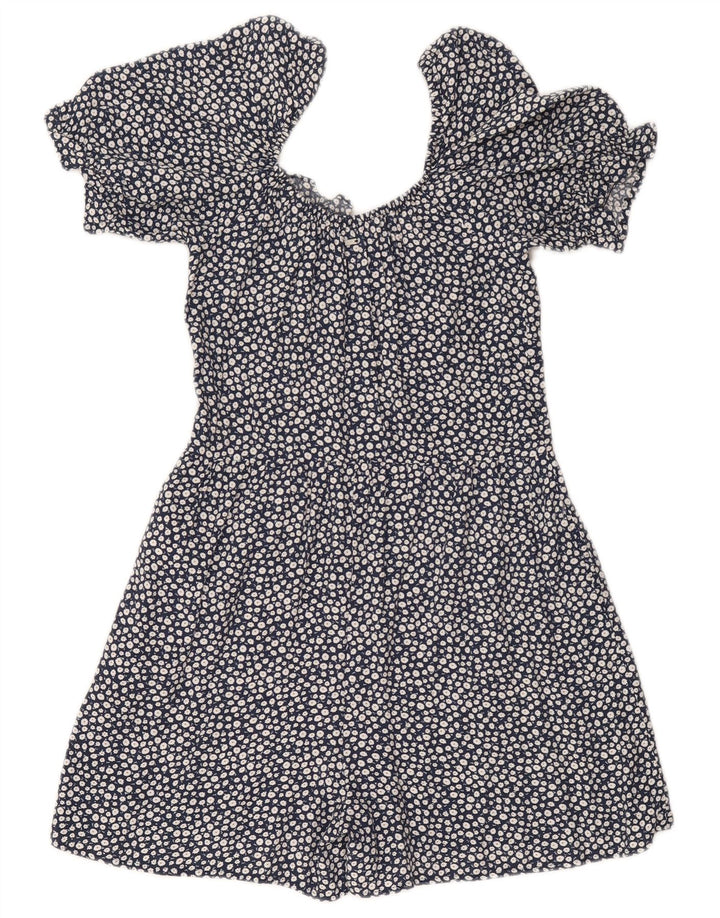 SUPERDRY Combi pentru femei UK 8 Small Bluemarin Floral Viscose