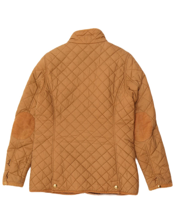 Jachetă matlasată Joules pentru femei UK 12 Medium Bej Poliamidă