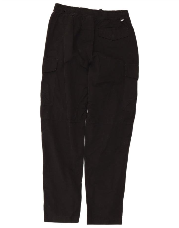 Pantaloni cargo conici pentru bărbați Nike, bumbac mediu negru