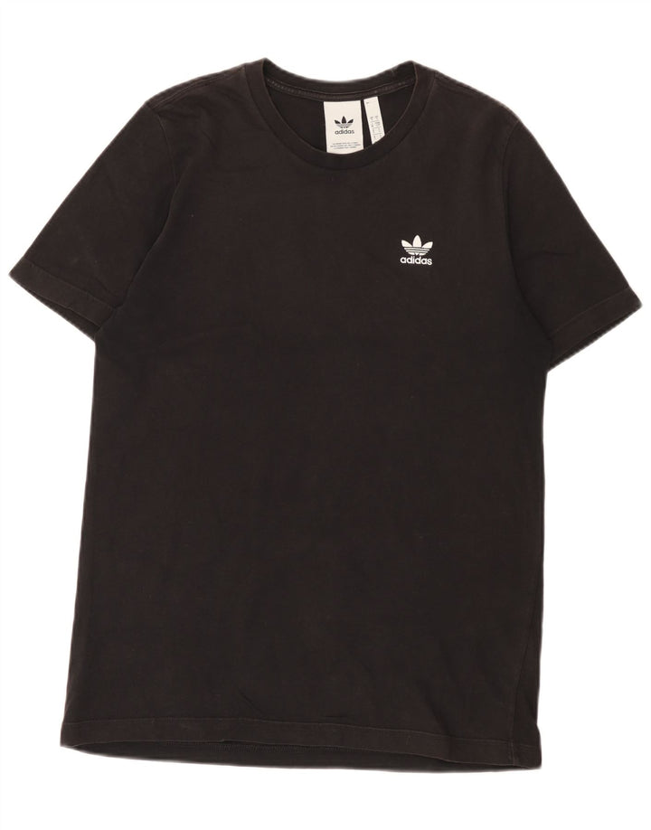 Tricou pentru bărbați Adidas Top mic, negru, bumbac