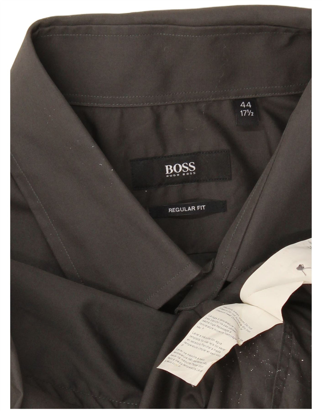 Cămașă pentru bărbați HUGO BOSS, cu o formă regulată, mărimea 44 17 1/2 XL, bumbac gri