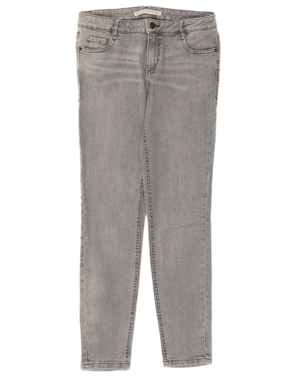 Blugi skinny de damă Zara EU 38 Mici L28 L28 Gri