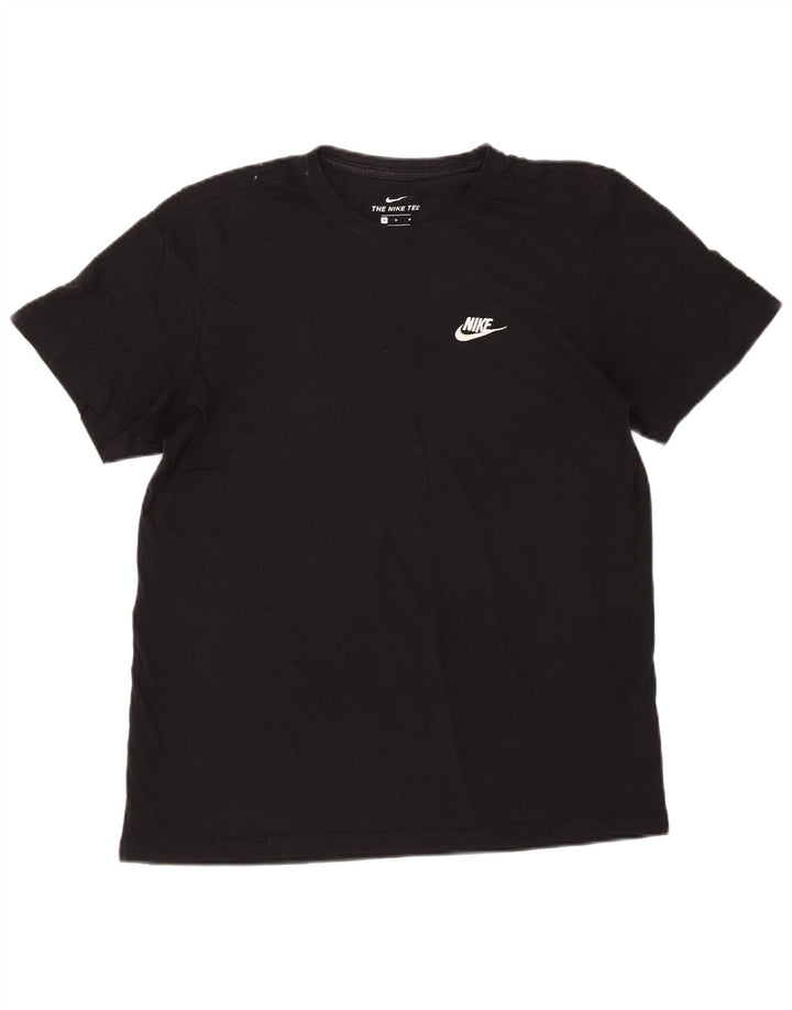 Tricou pentru bărbați Nike Top Mediu Negru Bumbac