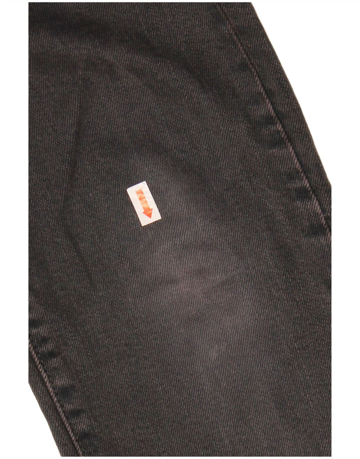 LEVI'S Womens Slim Jeans W25 L27 Grey Cotton