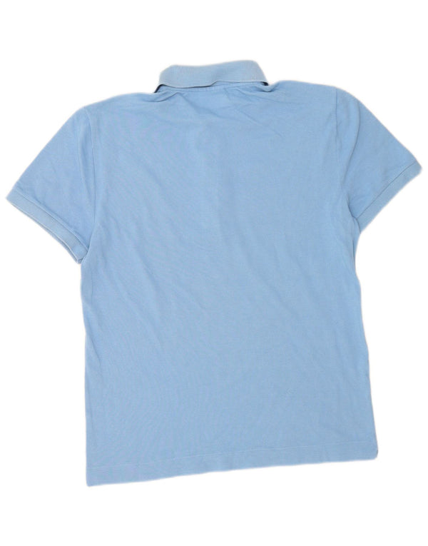 Tricou polo pentru bărbați Lacoste Slim Fit Mărimea 3 Bumbac albastru mic