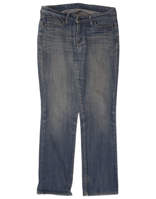 Blugi drepti pentru femei Levi's US 10 Large W32 L30 Blue Bumbac