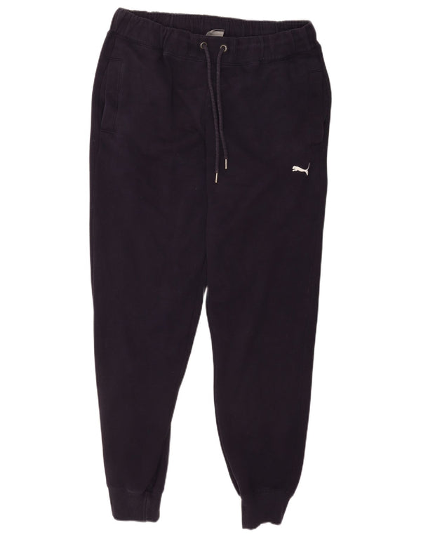 Pantaloni de trening Puma pentru bărbați Pantaloni de jogging mari, albastru, bumbac