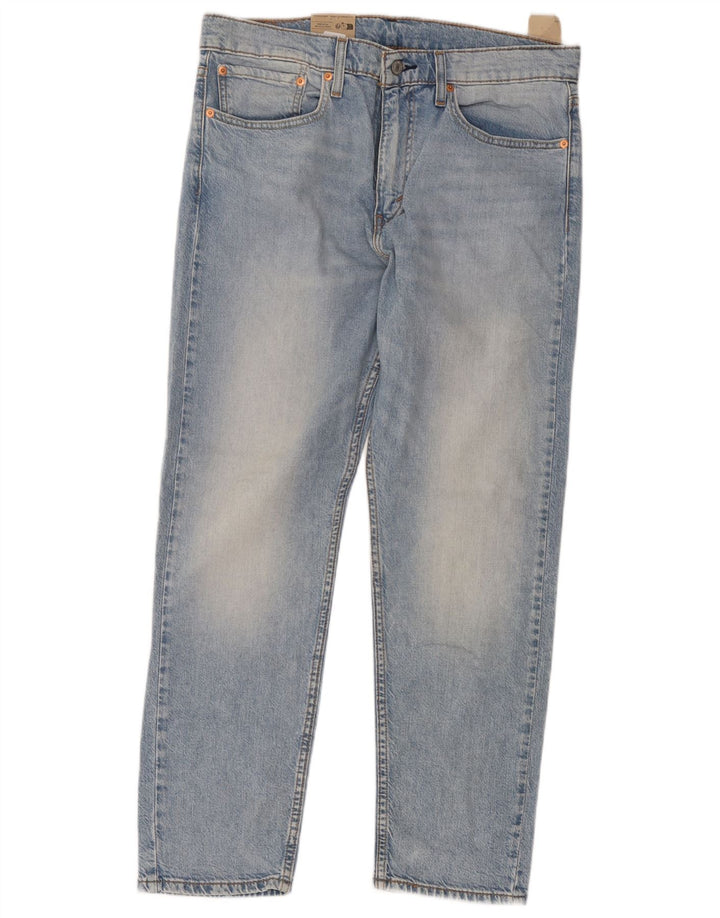 Blugi conici pentru bărbați Levi's 502 W34 L30 Bumbac albastru