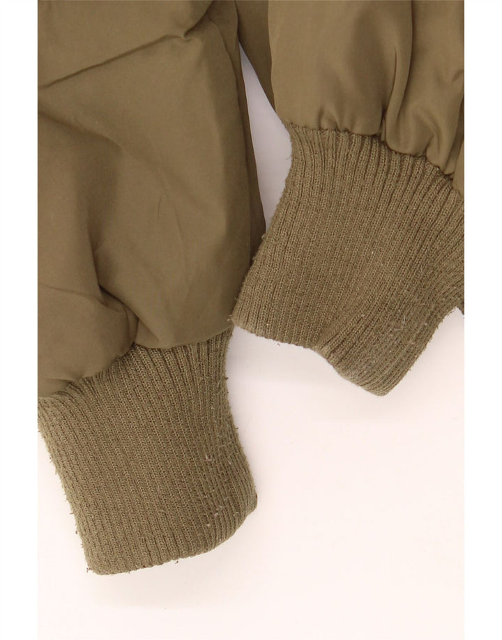 Jachetă căptușită cu glugă supradimensionată pentru femei LEE UK 10 Poliester kaki mic