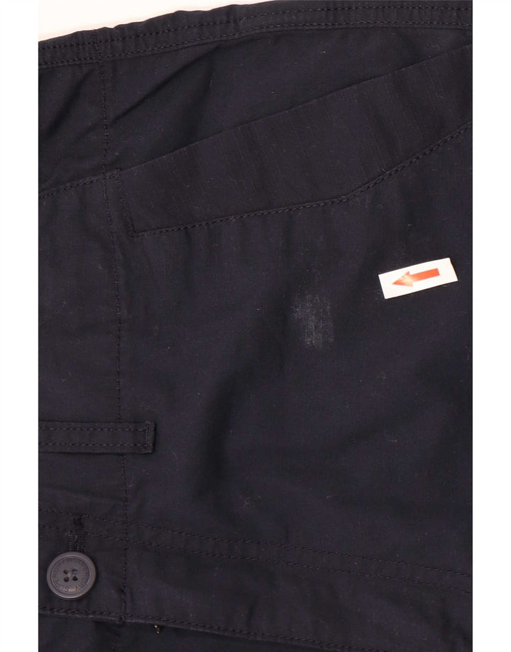 Pantaloni scurți cargo Superdry pentru bărbați W32, bumbac, albastru bleumarin mediu
