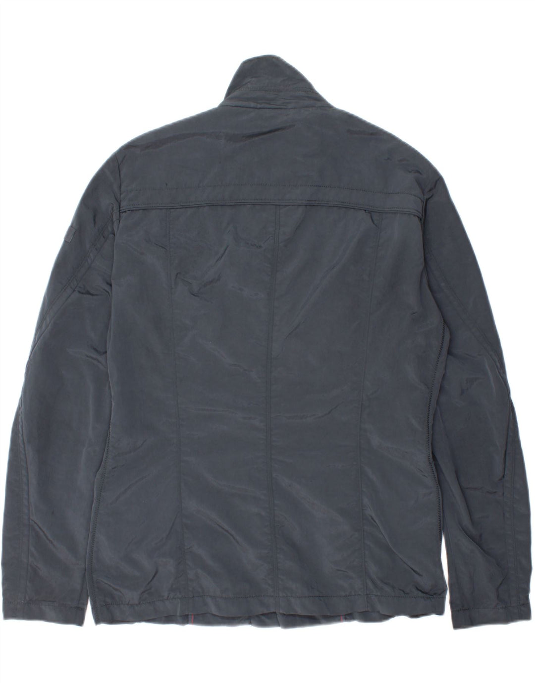 PEUTEREY Mens Utility Jacket IT 52 XL Navy Blue Polyamide
